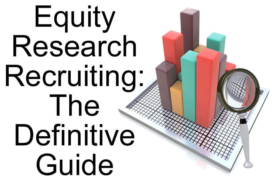 how to get an equity research job